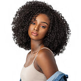 Sensationnel Curls Kinks & Co Synthetic Half Wig Instant Weave - RULE BREAKER